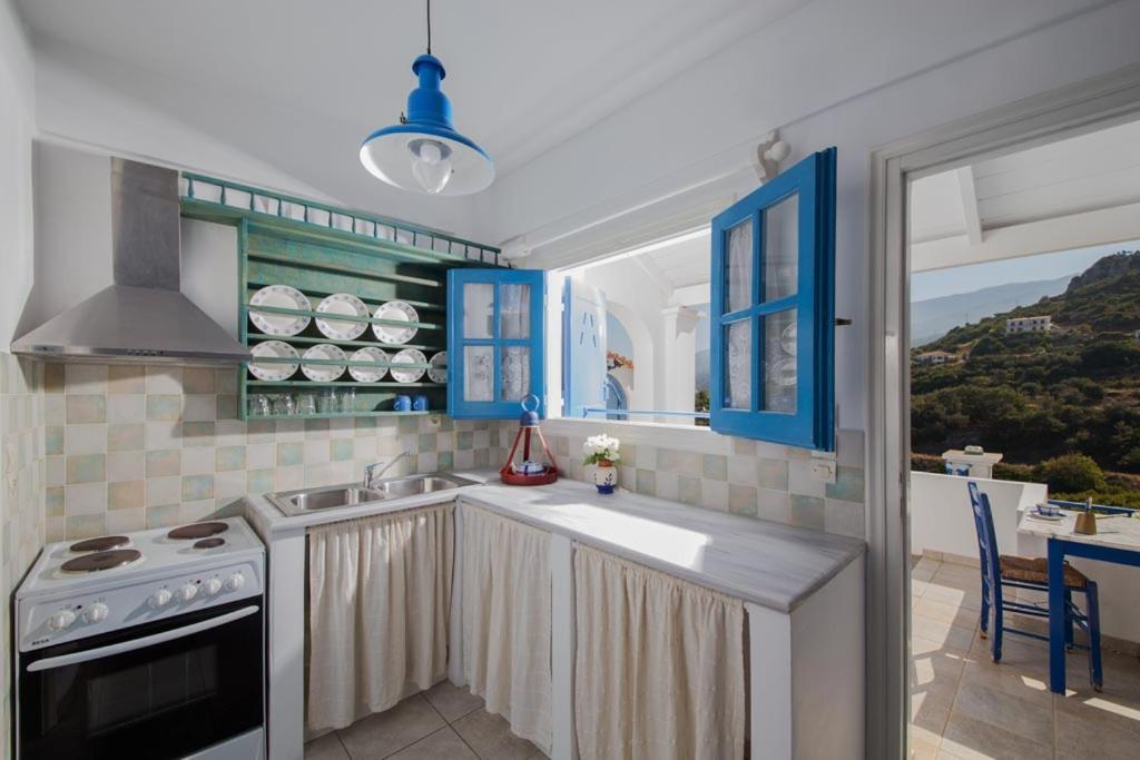 Вилла Sea View Kerame Эвдилос Экстерьер фото