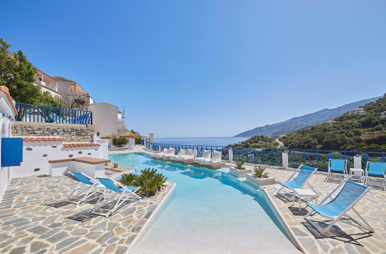 Вилла Sea View Kerame Эвдилос Экстерьер фото