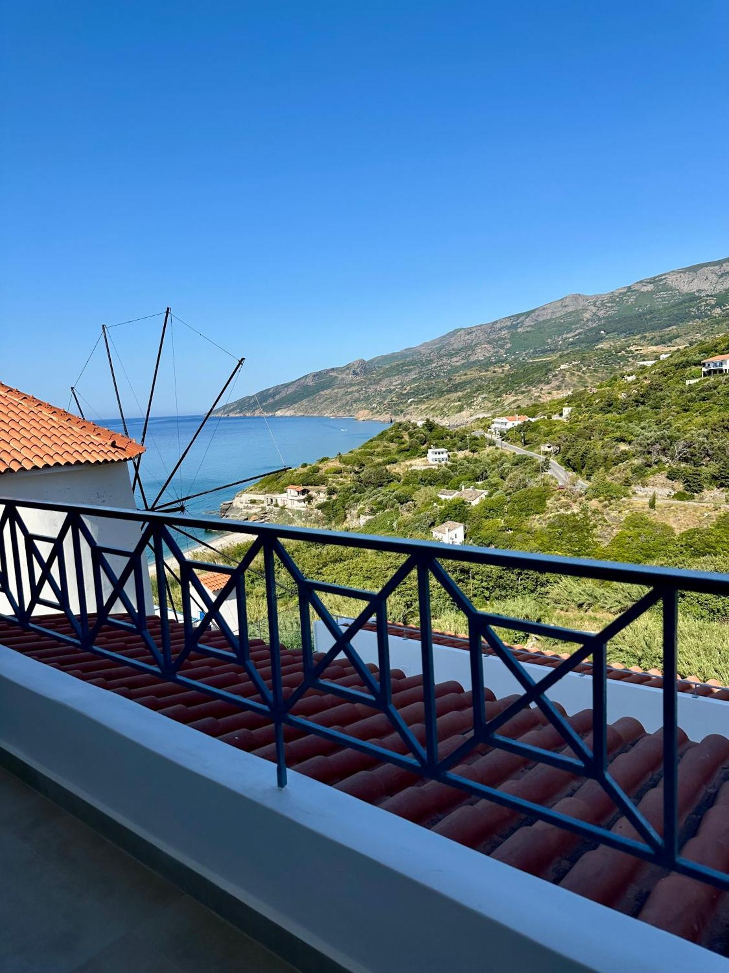 Вилла Sea View Kerame Эвдилос Экстерьер фото